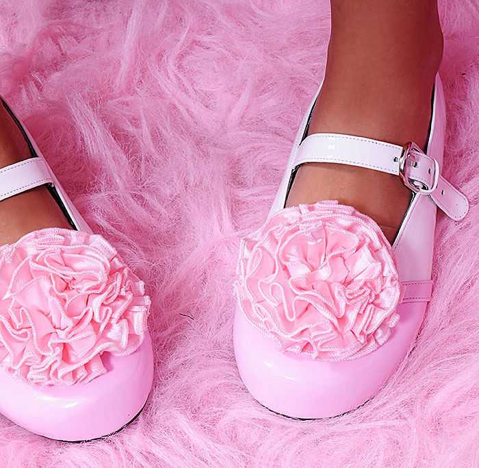 flower mary janes white pink 2